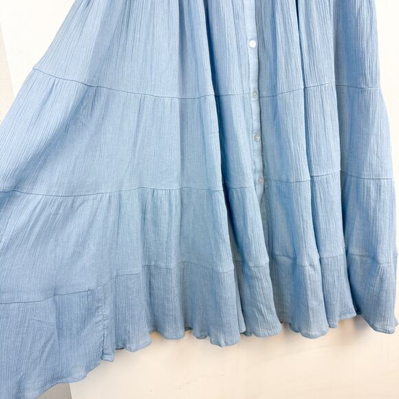 Soft Surroundings Delfos Gauze Maxi Dress ALine Cotton 2025 $129 - PM Petite - Picture 4 of 10